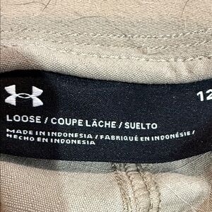 Under Armour Women's Loose Fit Pants - Tan